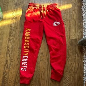 NFL Kids Red Kansas City Chiefs Joggers